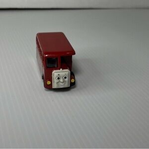 Thomas the Train Bertie Bus Diecast Metal Friends Take Play Along Red  2002